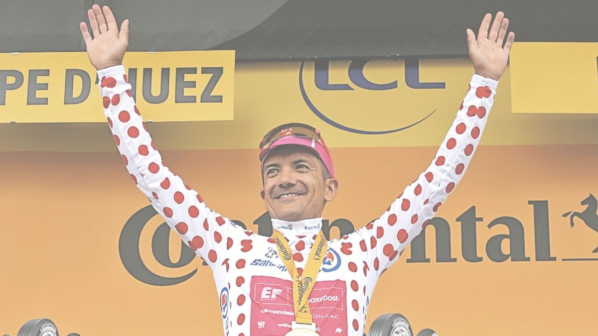 Richard Carapaz ha ganado elGiro de Italia, la Vuelta a España y la reina por excelencia, el Tour de France, y además le ha dado medalla de oro olímpica a Ecuador.