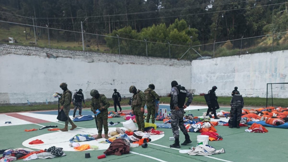 El apoyo complementario de las Fuerzas Armadas se dará en las cárceles.