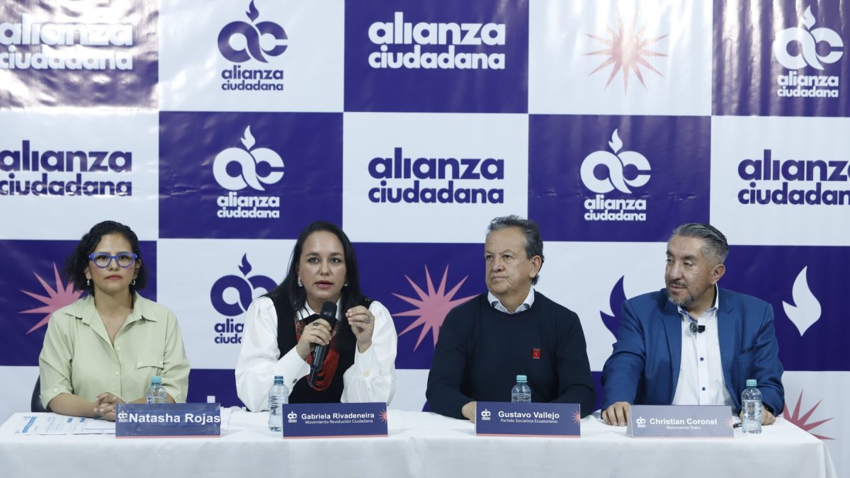 Acuerdos. En Pichincha, RC, Unidad Popular y el PSE se unieron en la Alianza Ciudadana para las seccionales.