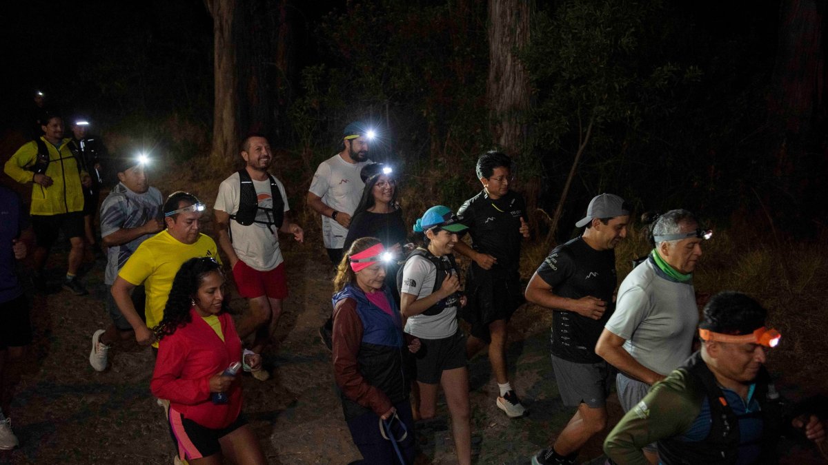 En The Club Running entrenan más de 20 personas todos los martes.