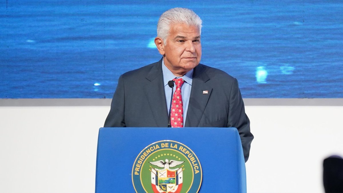 José Raúl Mulino, presidente de la República de Panamá.