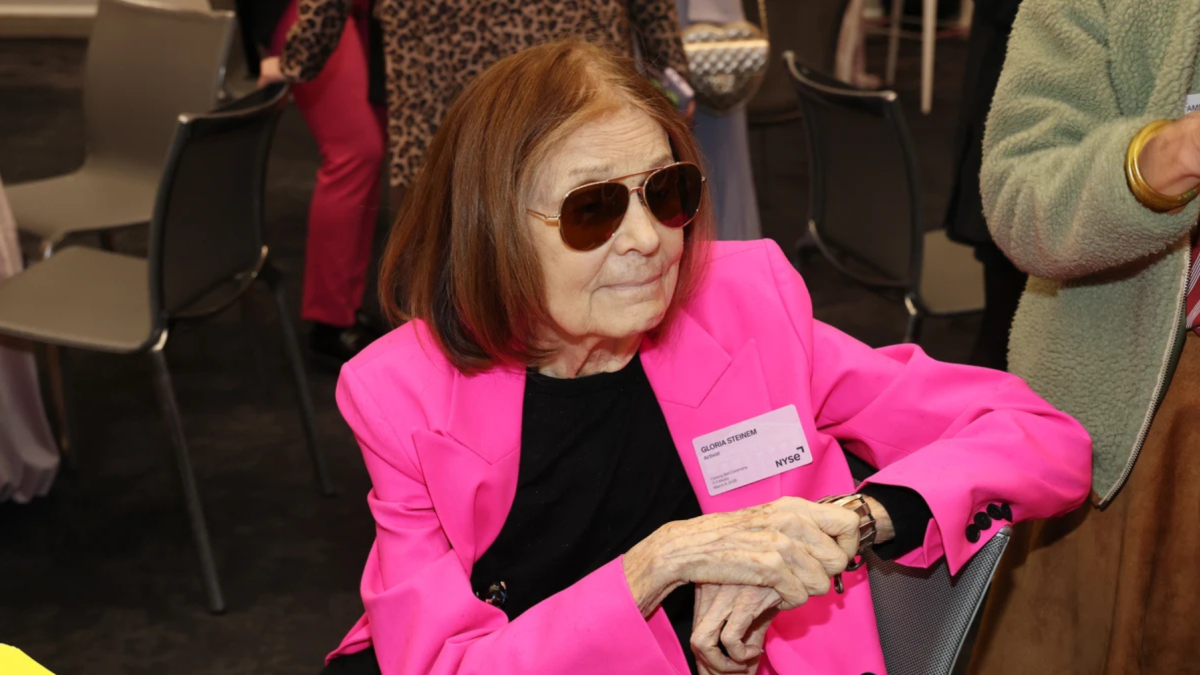 Gloria Steinem, periodista, escritora y una de las figuras más influyentes del movimiento feminista de Estados Unidos.