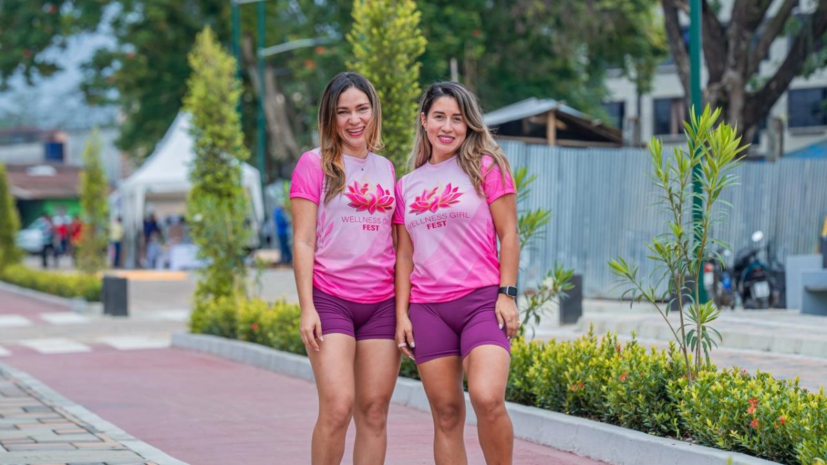 Wendy Onofre y Emilia Vera, creadoras del Wellness Girl Fest, impulsan una jornada de deporte, bienestar y comunidad femenina en Montalvo.
