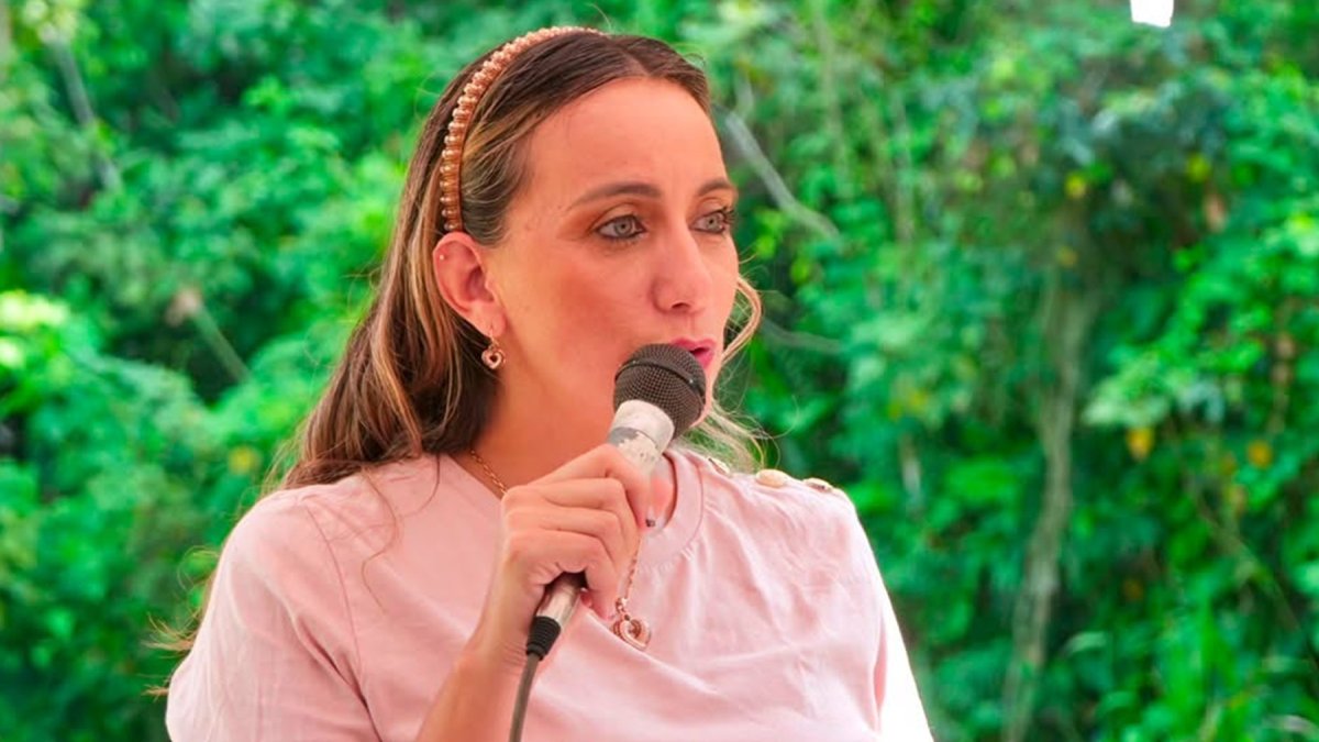 Johana Núñez, prefecta de Santo Domingo.