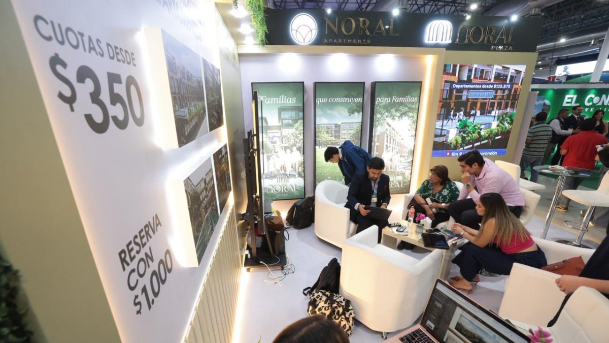La Feria Hábitat 2026 se desarrolla en el Centro de Convenciones de Guayaquil hasta ese domingo 6 de septiembre.