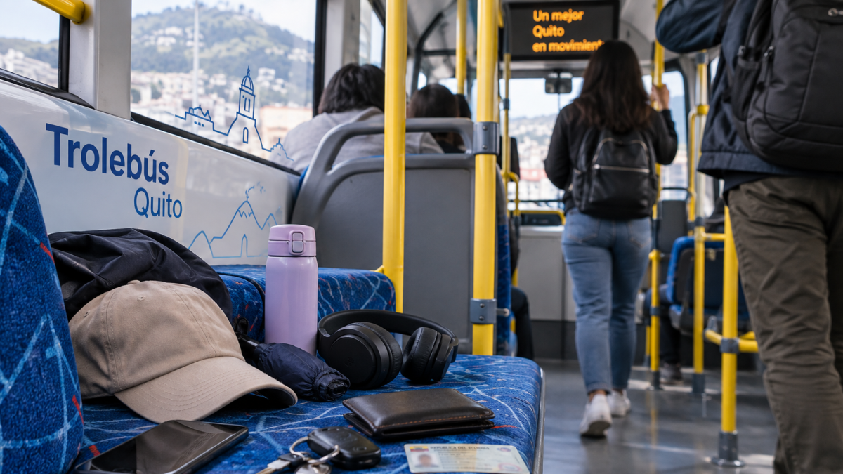 Cédulas, credenciales y otras pertenencias forman parte de los objetos extraviados que usuarios olvidan durante sus viajes en el transporte municipal.