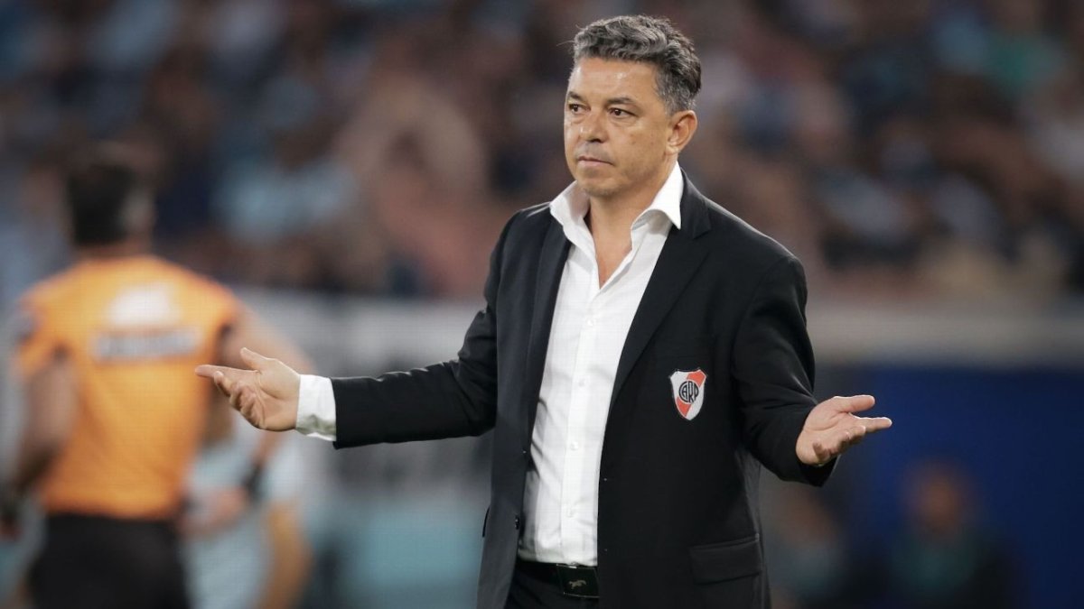 Marcelo Gallardo fue múltiples veces campeón con River Plate.