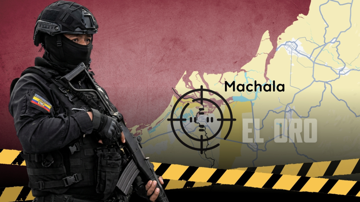 La Policía relaciona la salida de alias Tuti con el repunte de hechos violentos en Machala.