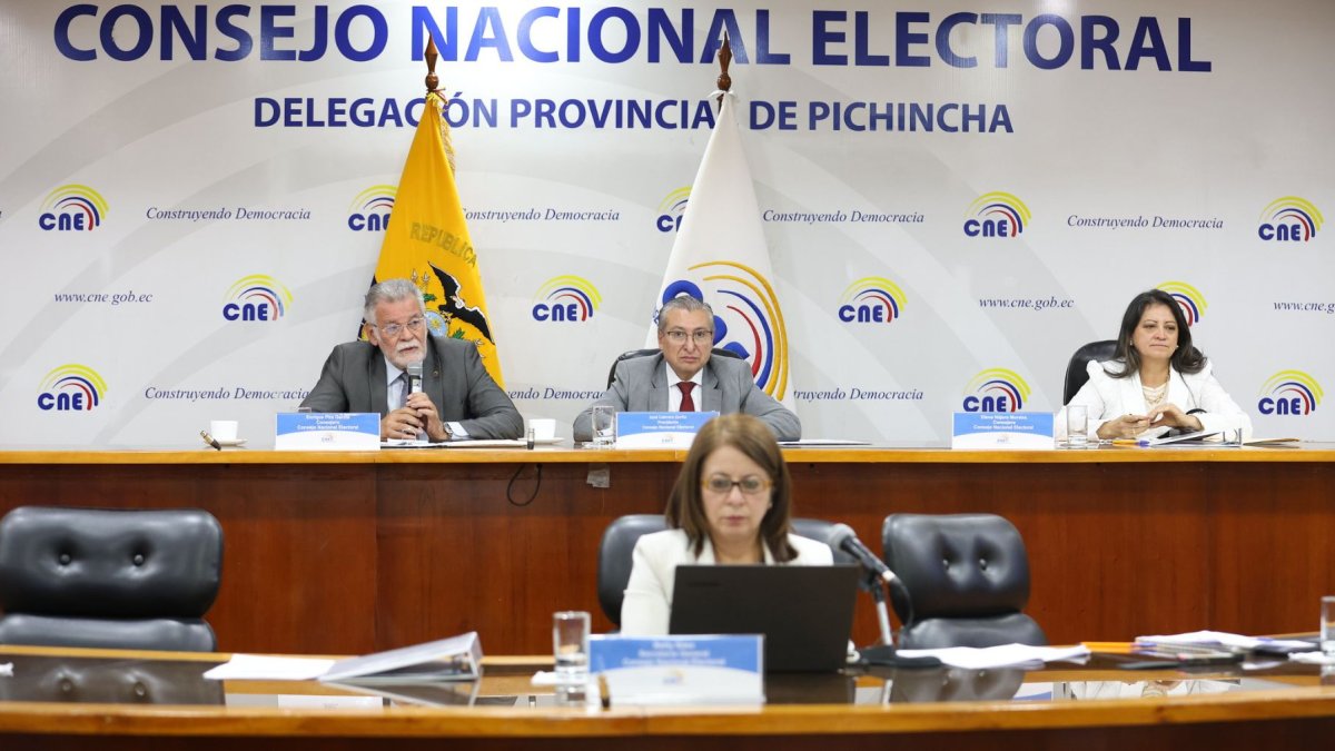 José Cabrera preside el Consejo Nacional Electoral (CNE).
