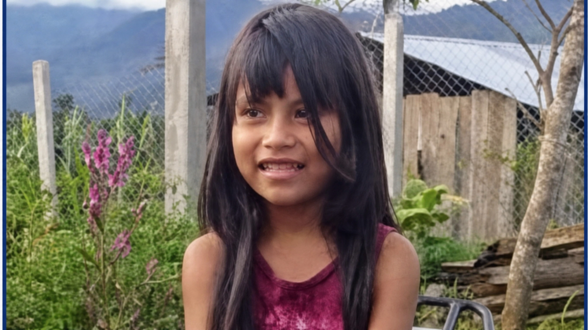 Sandy Tseman, de 7 años, fue localizada en Morona Santiago tras cuatro días desaparecida.