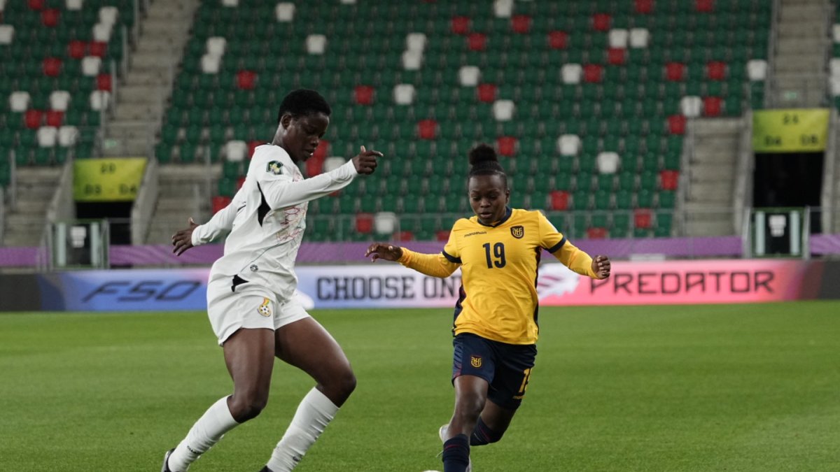 La selección de Ecuador sub-20 goleó 3-0 a Ghana en el debut mundialista.