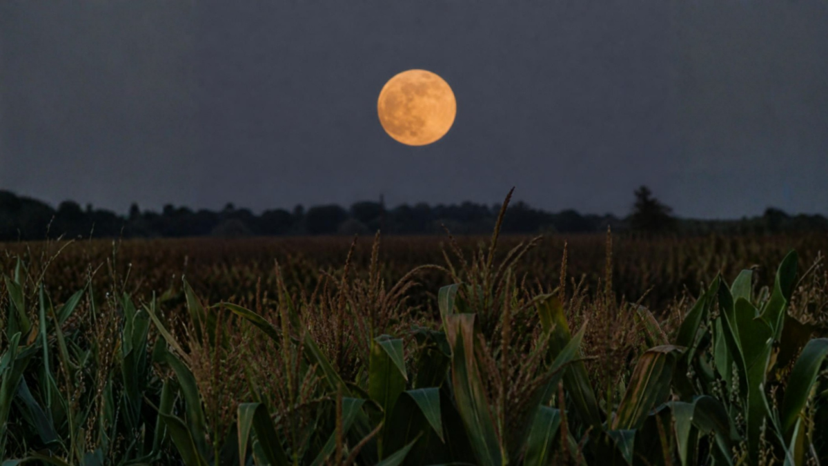 La Luna de la Cosecha del 26 de septiembre de 2026 comparte cielo con Saturno y Neptuno, ambos visibles cerca del disco lunar esa noche