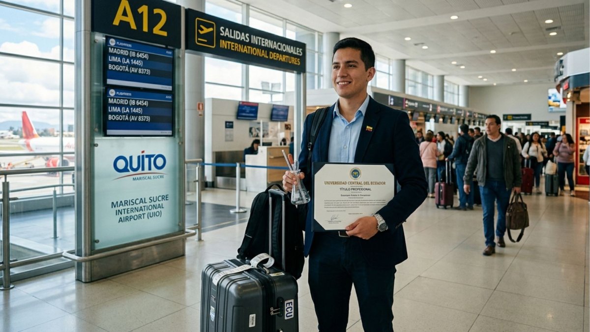 Estados Unidos, Europa y Canadá reciben a los investigadores que Ecuador ayudó a formar y que nuestras universidades prepararon.