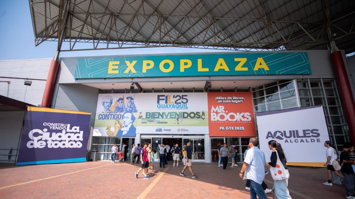 La 12.ª Feria Internacional del Libro de Guayaquil reunirá a escritores, lectores y familias del 16 al 20 de septiembre en el Centro de Convenciones.