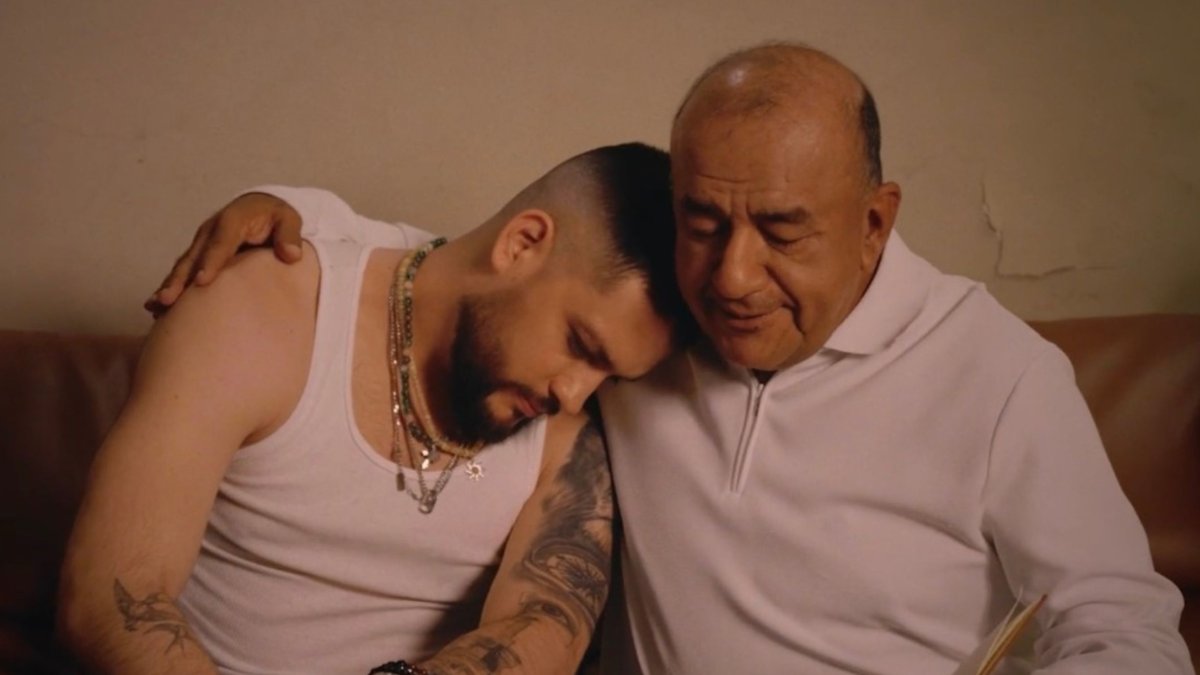 Javier Neira y José Delgado en una de las escenas de Amor, comprensión y ternura.