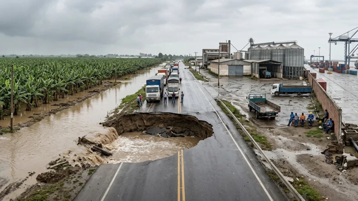 El Niño en Ecuador: Del desastre climático a la parálisis económica y fiscal.