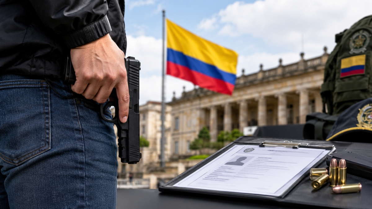El Decreto 1368 de 2026 restablece la vigencia de los permisos de porte de armas que no hayan sido suspendidos, cancelados o revocados.
