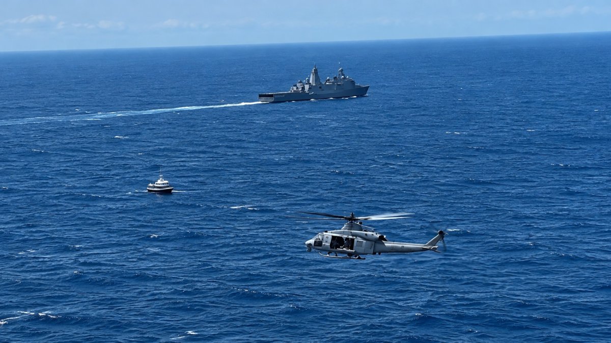 El barco manabita Don Rufo fue interceptado y hundido por marinos estadounidenses este martes 8 de septiembre