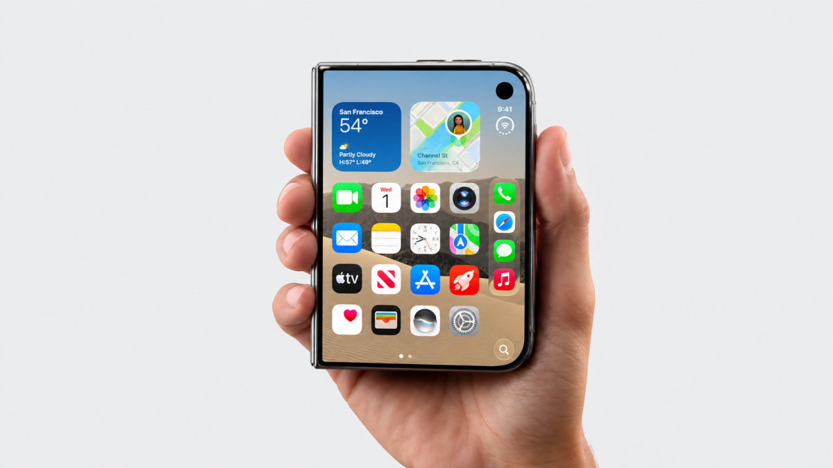 El iPhone Duo marca la entrada de Apple al mercado de los teléfonos plegables, un terreno en el que Samsung lleva siete años de ventaja.