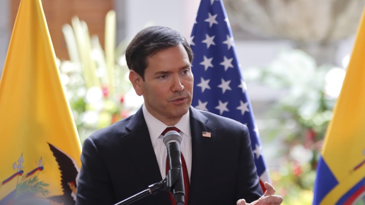 Marco Rubio y Daniel Noboa se reunieron en el Palacio de Carondelet este 9 de septiembre de 2026.