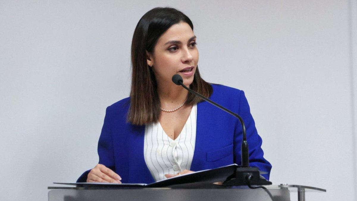 Mercedes Caicedo, presidenta del Consejo de la Judicatura.