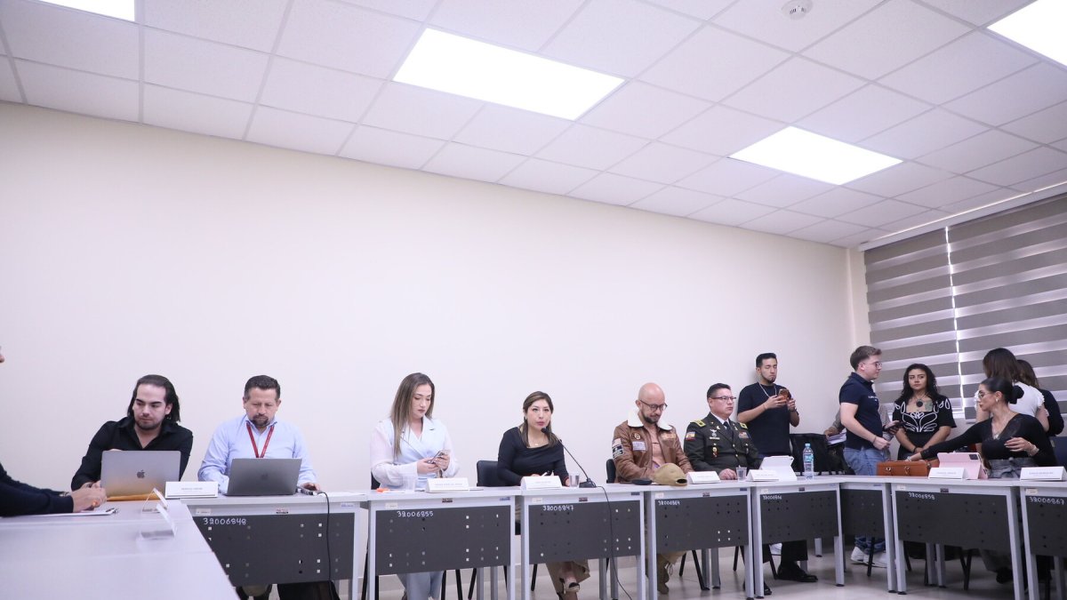 La Comisión de Seguridad sesionó en Riobamba este 10 de septiembre de 2026.