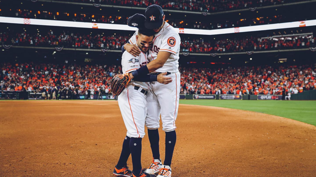 José Altuve durante su participación con los Astros de Houston en las Grandes Ligas.
