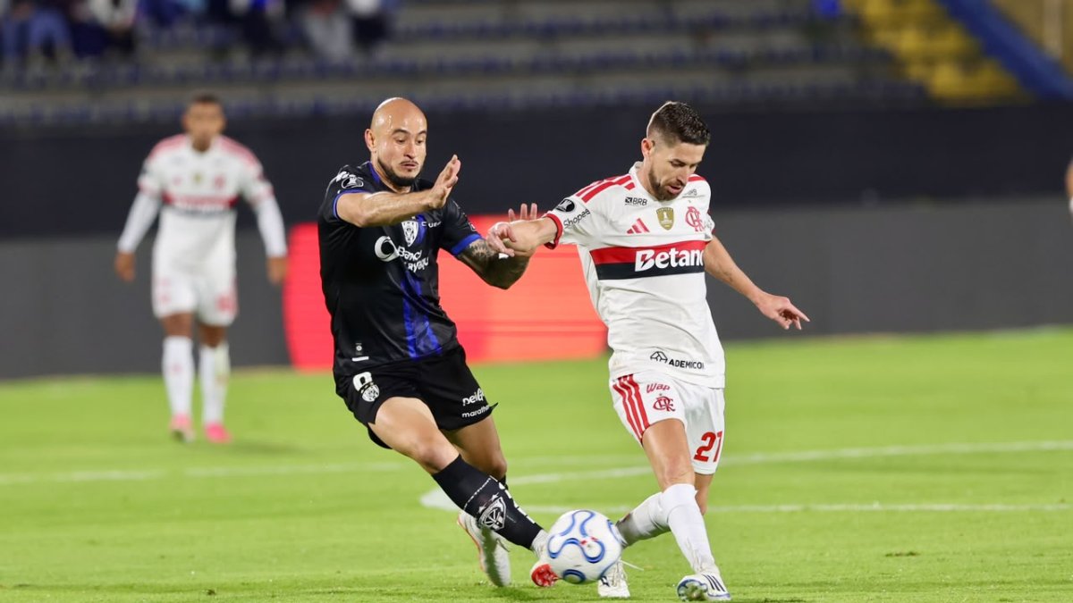 La lesión de Charli González de Independiente del Valle fue una gran baja ante Flamengo.