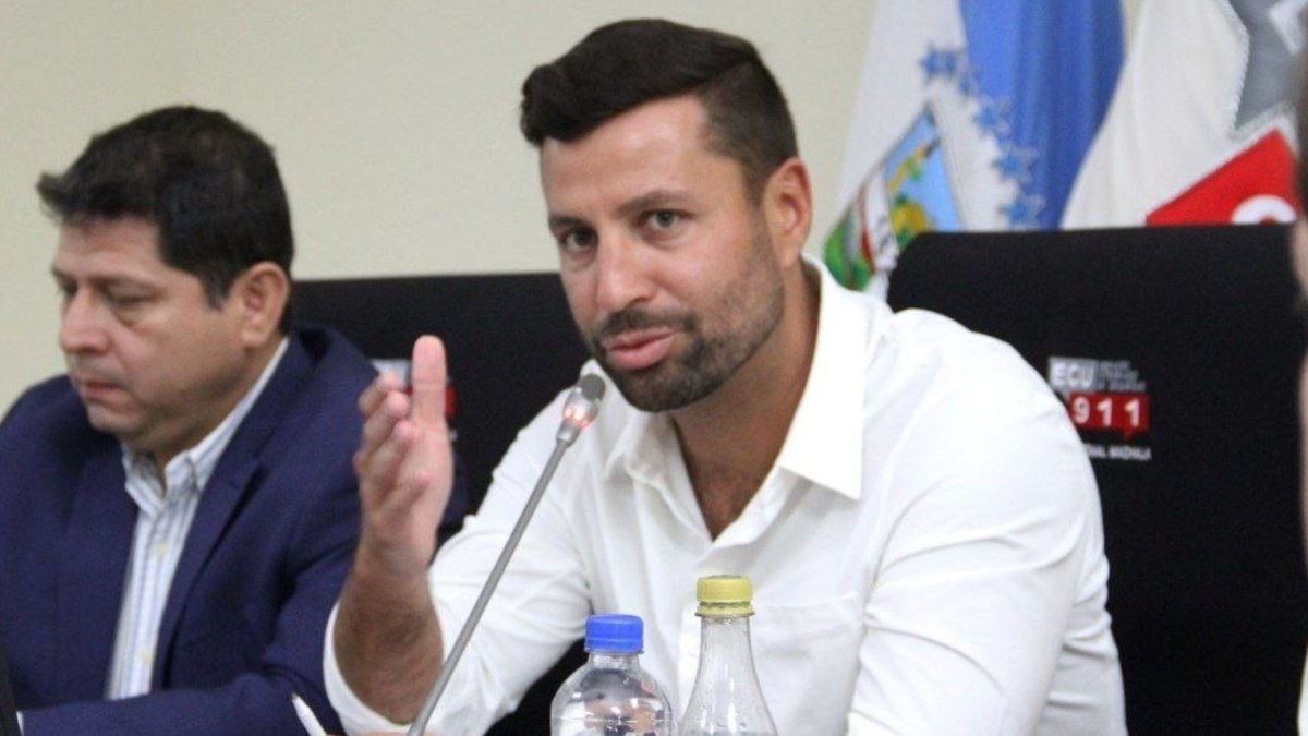 Michele Sensi-Contugi fue ministro de Gobierno y director de Inteligencia del presidente Daniel Noboa.