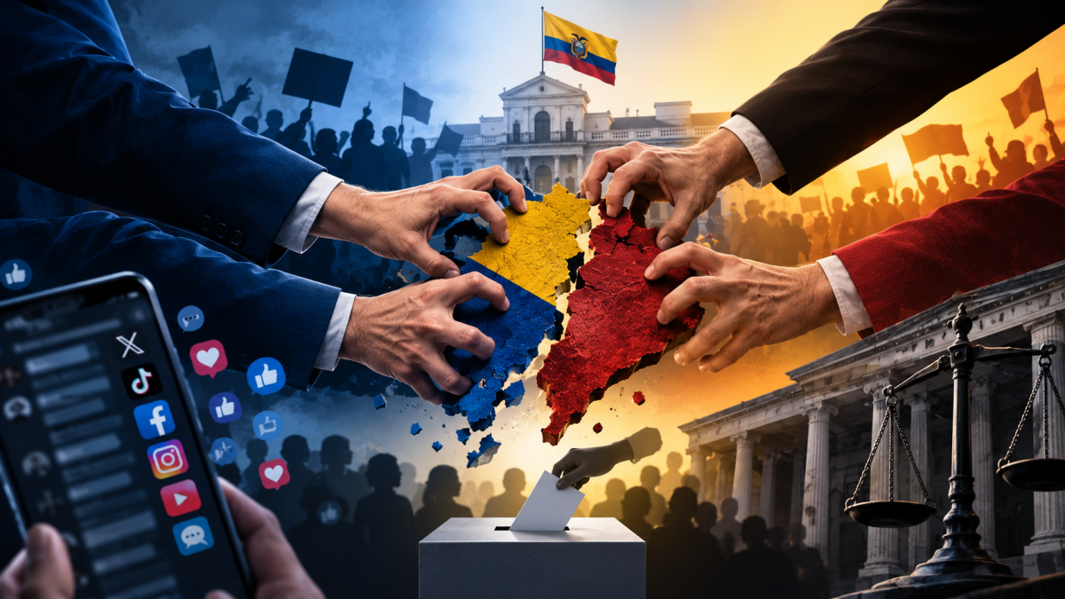 La disputa política en Ecuador se extiende más allá de las urnas y plantea nuevos desafíos para la competencia electoral.