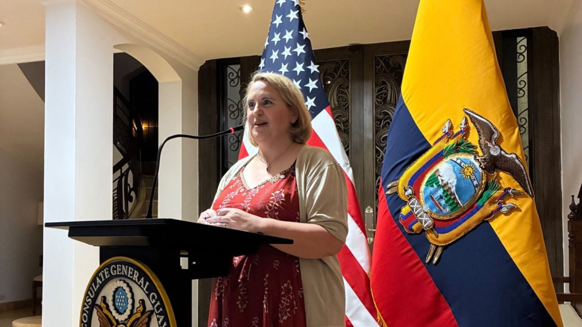 Jenae Johnson fue presentada el 11 de septiembre como nueva cónsul de EE. UU. en Guayaquil.