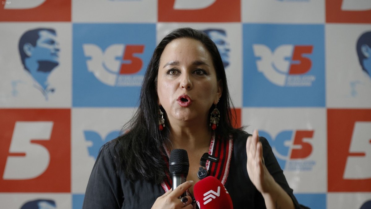 Gabriela Rivadeneira es la actual presidenta de Revolución Ciudadana.