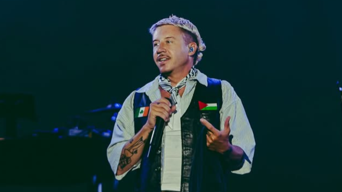 El rapero estadounidense Macklemore.