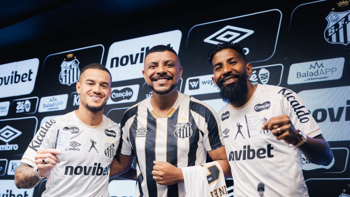 Coutinho ya fue presentado como nuevo jugador de Santos FC.