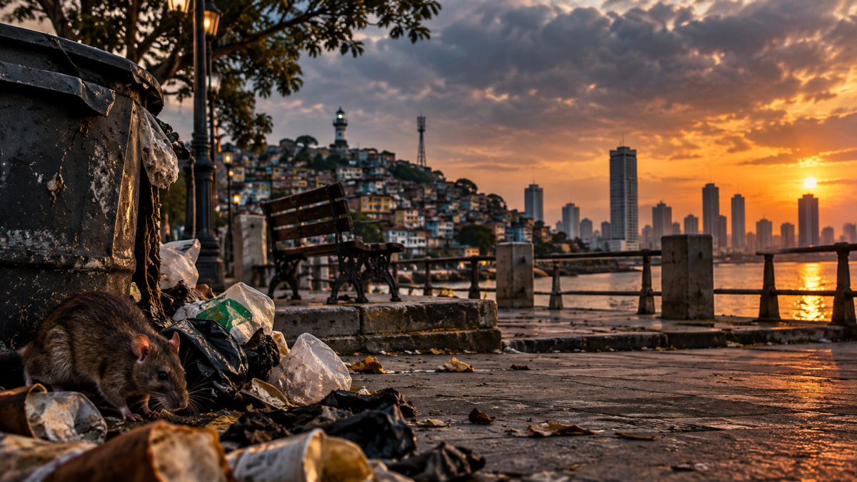El abandono urbano y la acumulación de basura reflejan el deterioro de una ciudad que reclama mayor atención y planificación.