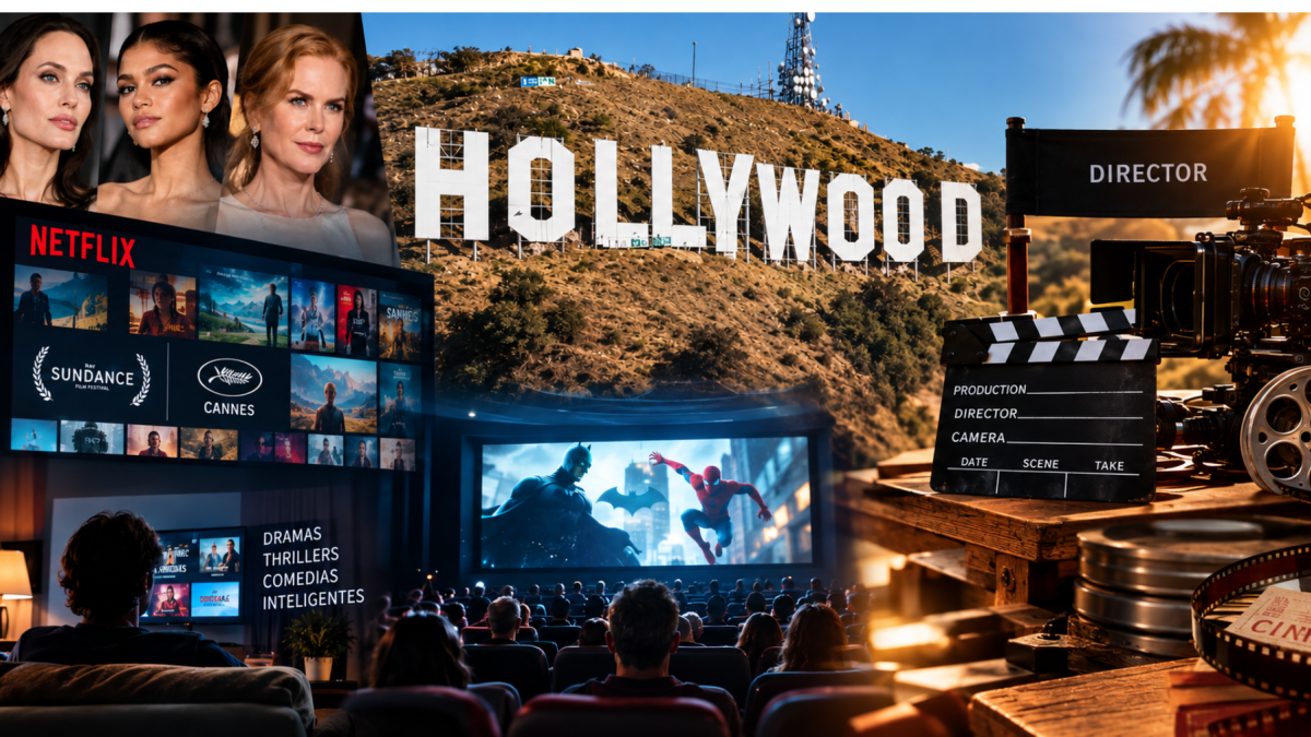 Las cosas están cambiando en Hollywood y la forma de ver cine va cambiando.