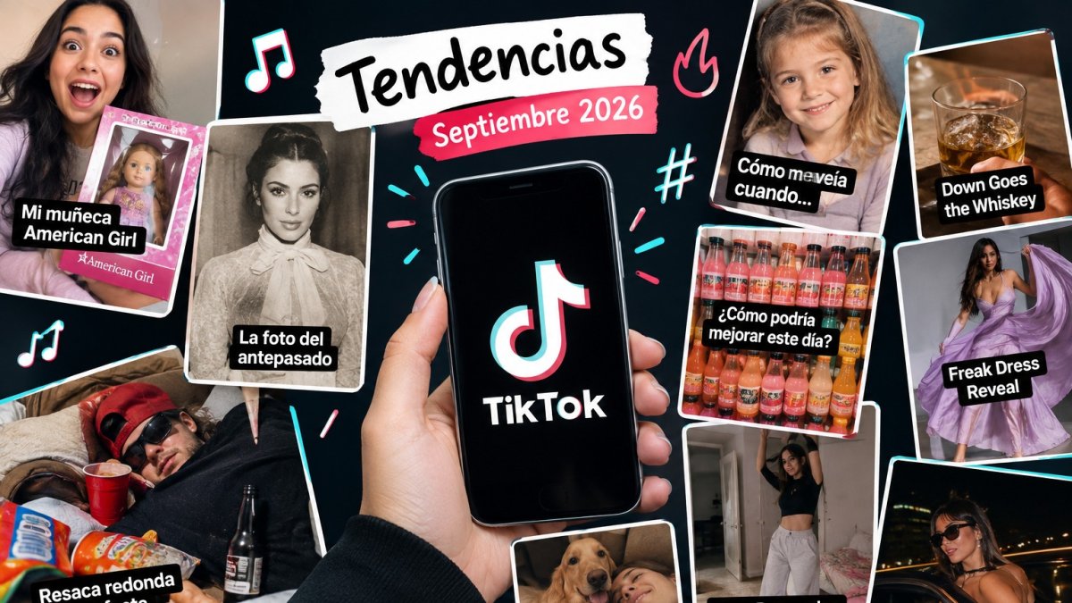 TikTok renueva sus tendencias cada mes con nuevos audios, retos y formatos que se vuelven virales entre sus usuarios.