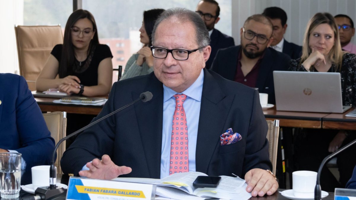 Fabián Fabara es vocal del Pleno del Consejo de la Judicatura.