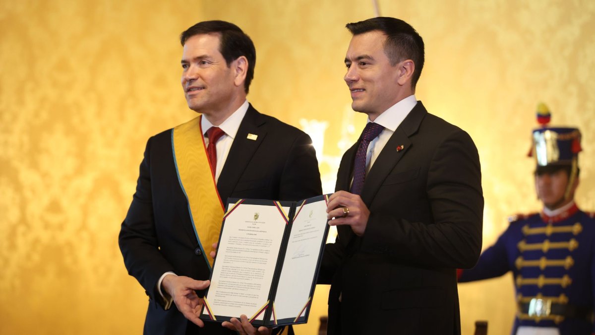 EE. UU. anunció $52 millones para Ecuador y tres países, tras la gira de Marco Rubio en septiembre.