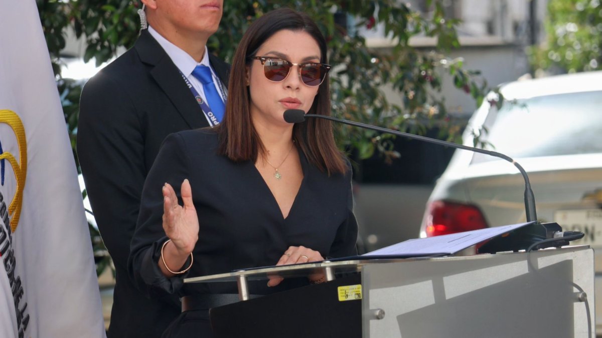 Mercedes Caicedo preside el Consejo de la Judicatura de Ecuador.