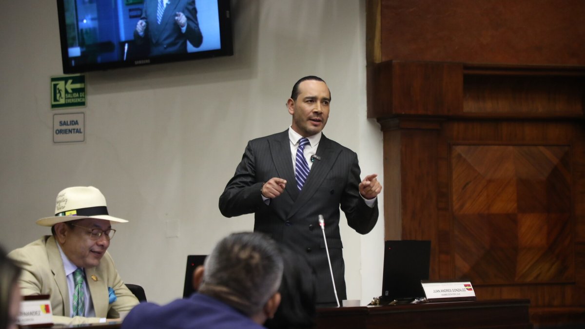 Juan González es asambleísta de la Revolución Ciudadana en el actual periodo legislativo.