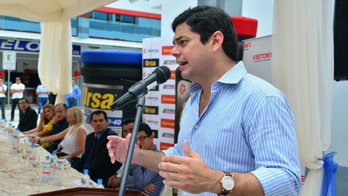 Carlos Falquez Aguilar fue alcalde de Machala entre 2014 y 2019.