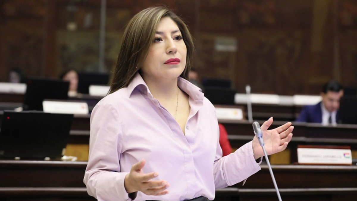 Inés Alarcón, presidenta de la Comisión de Seguridad, entregó a la Fiscalía el informe de fiscalización aprobado por la Asamblea sobre Segura EP.