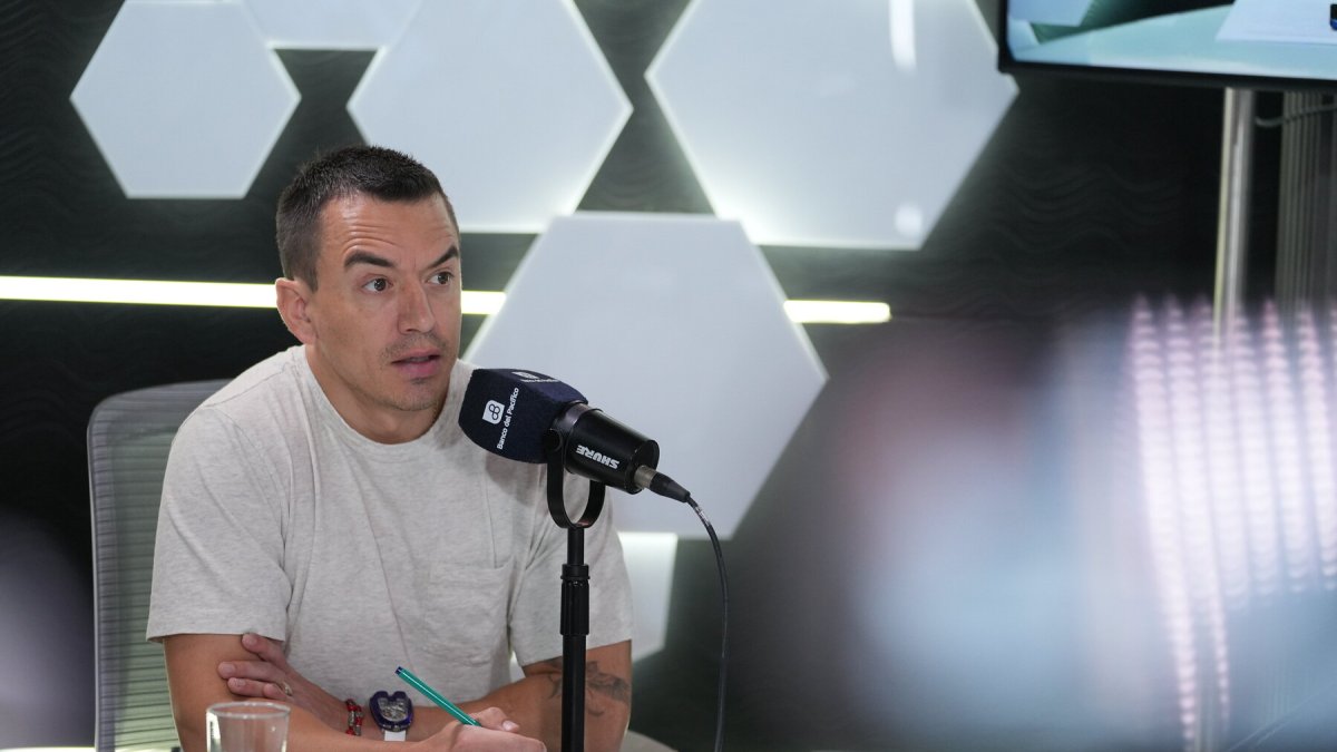 Daniel Noboa habló de la gestión de su gobierno en una entrevista radial este 18 de septiembre 2026.