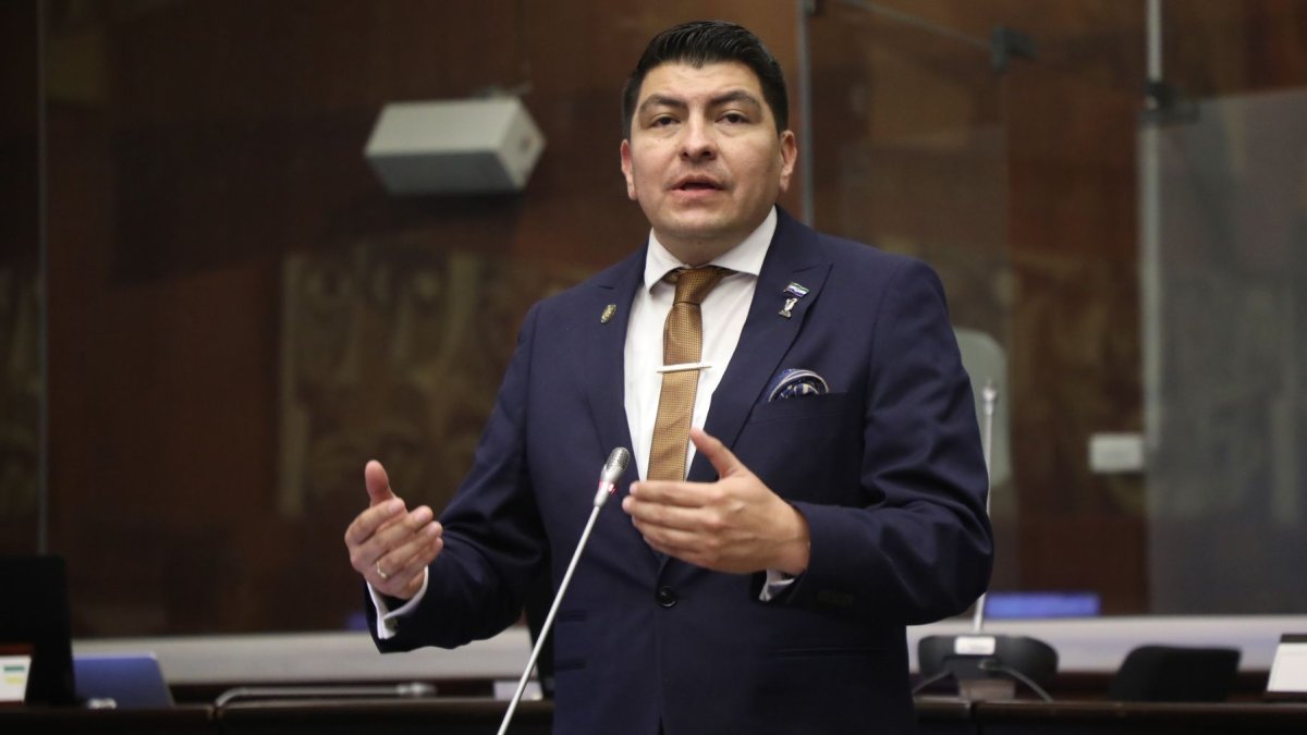 Milton Aguas, asambleísta de ADN por Galápagos, preside la comisión ocasional.