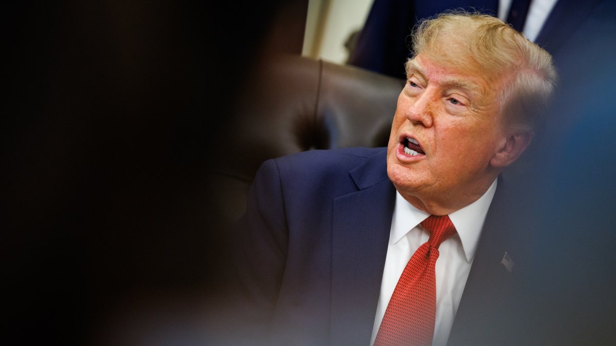 El presidente de Estados Unidos, Donald Trump.