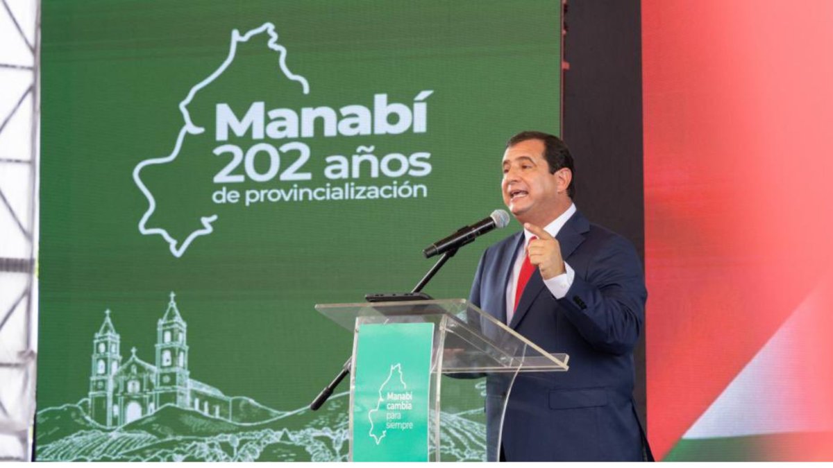 Leonardo Orlando, militante del correísmo, está en la Prefectura de Manabí desde 2019.