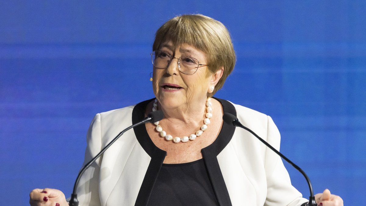 Fotografía de archivo de la expresidenta de Chile, Michelle Bachelet.
