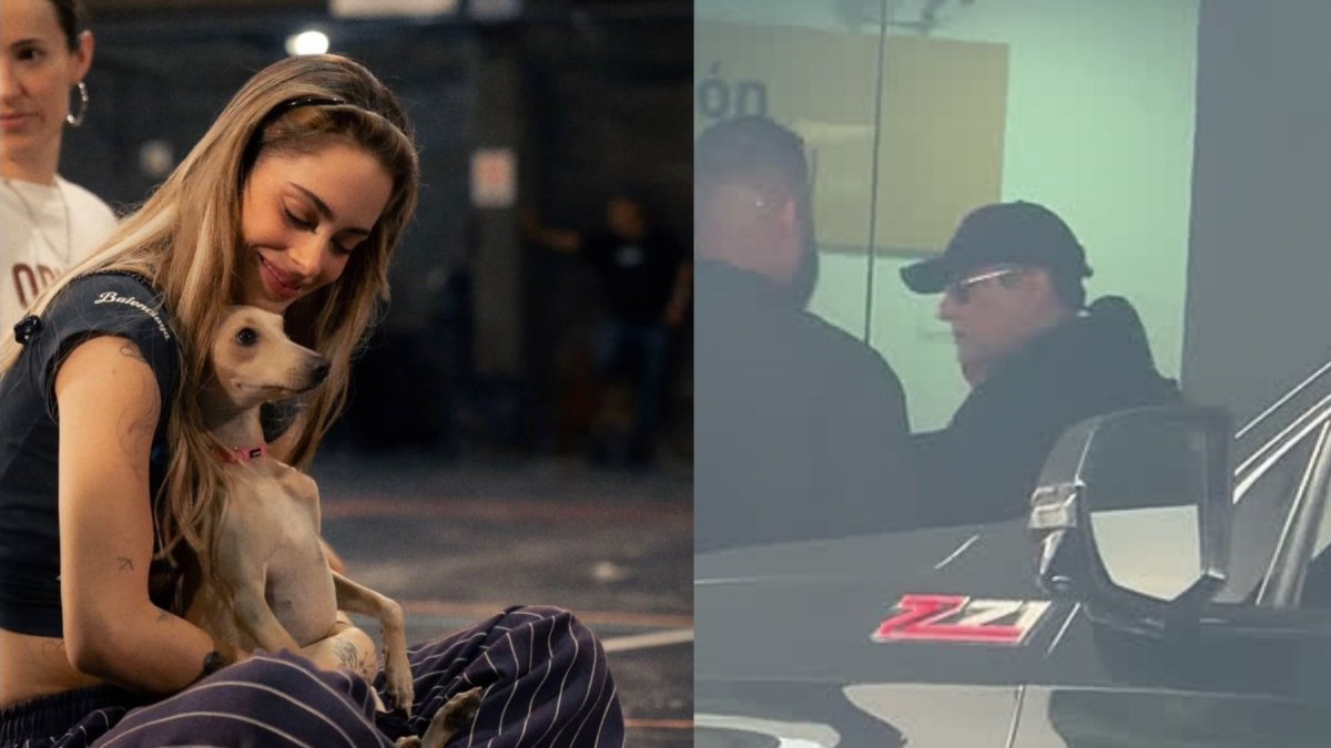Tini a su llegada a Ecuador.