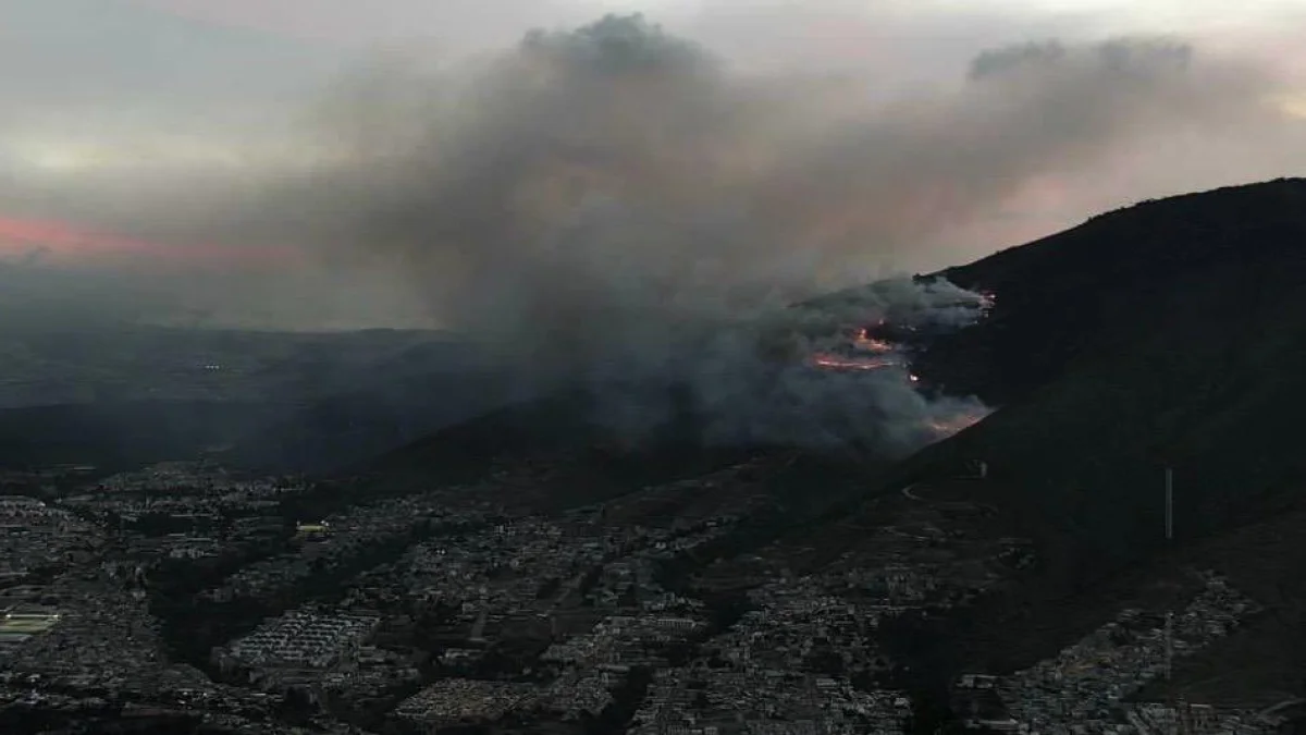 El incendio en el cerro Casitagua comenzó el 17 de septiembre de 2026.